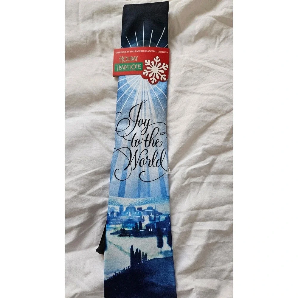 Holiday Traditions‎ Joy to the World Christmas Holiday Necktie